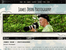 Tablet Screenshot of jamesdeanphotography.com